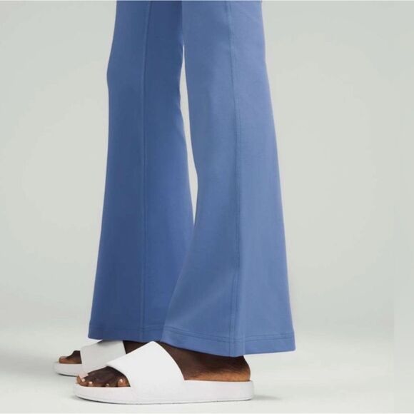 Lululemon Leggings Groove Super High Rise Flared Wide leg Pant Nulu Size 8 - Picture 9 of 14